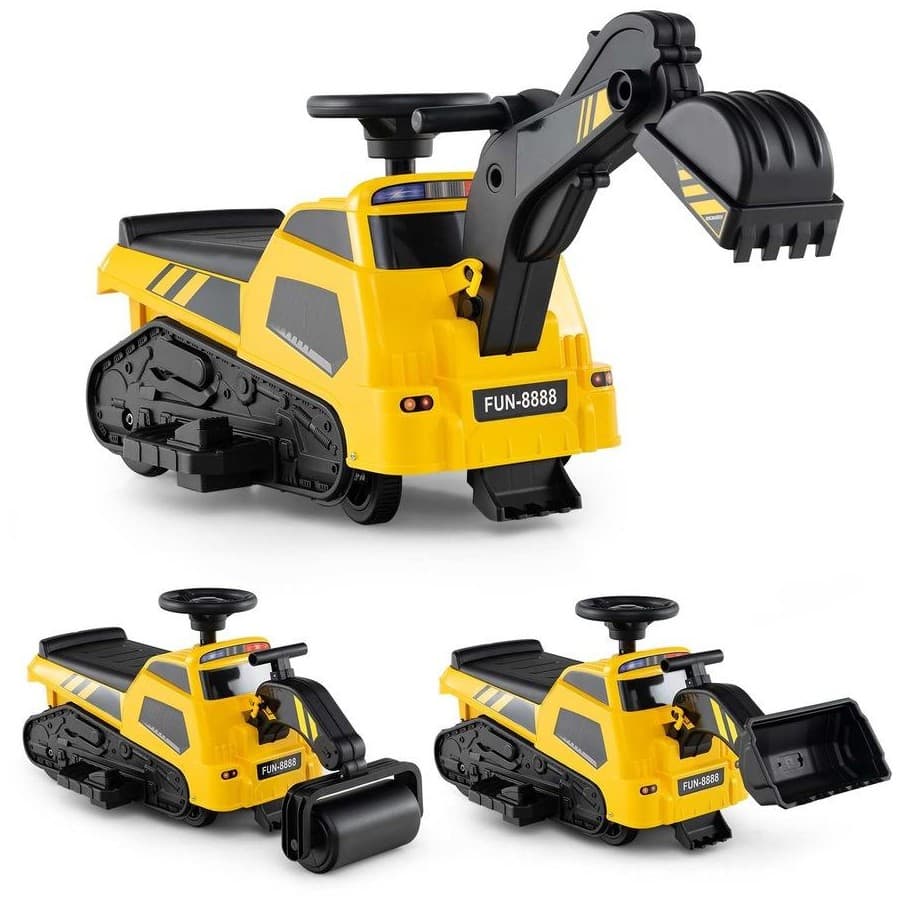 Digger Electric Excavator ToyPowered Bulldozer