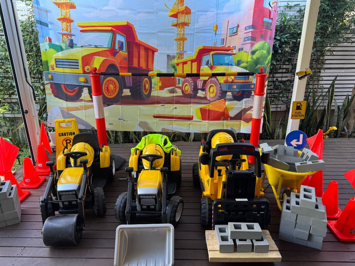 Construction vehicle for hire