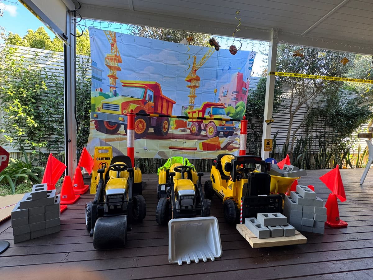 Construction vehicle for hire