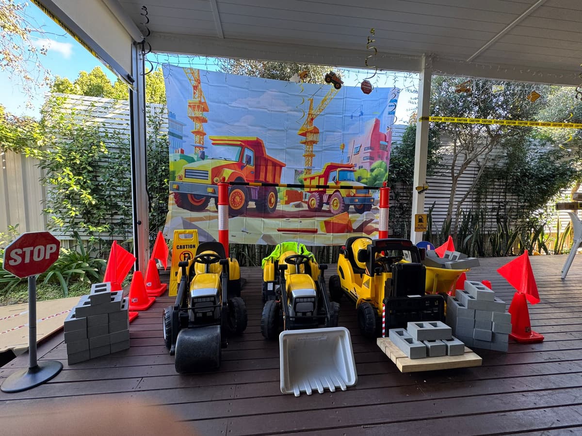 Construction vehicle for hire