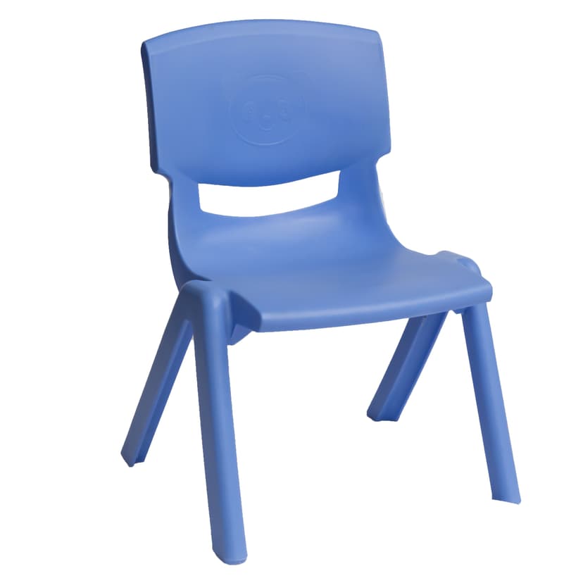 Kids blue chairs for hire